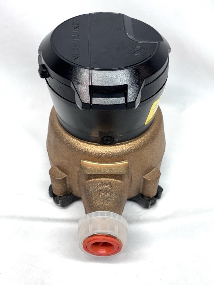 Neptune T-10 3/4” Water Meter Cubic Feet E-Coder Register ED2C11REF1 New