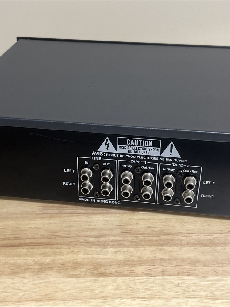 BSR EQ 3000 Stereo Frequency Equalizer Spectrum Analyzer Great Condition Tested