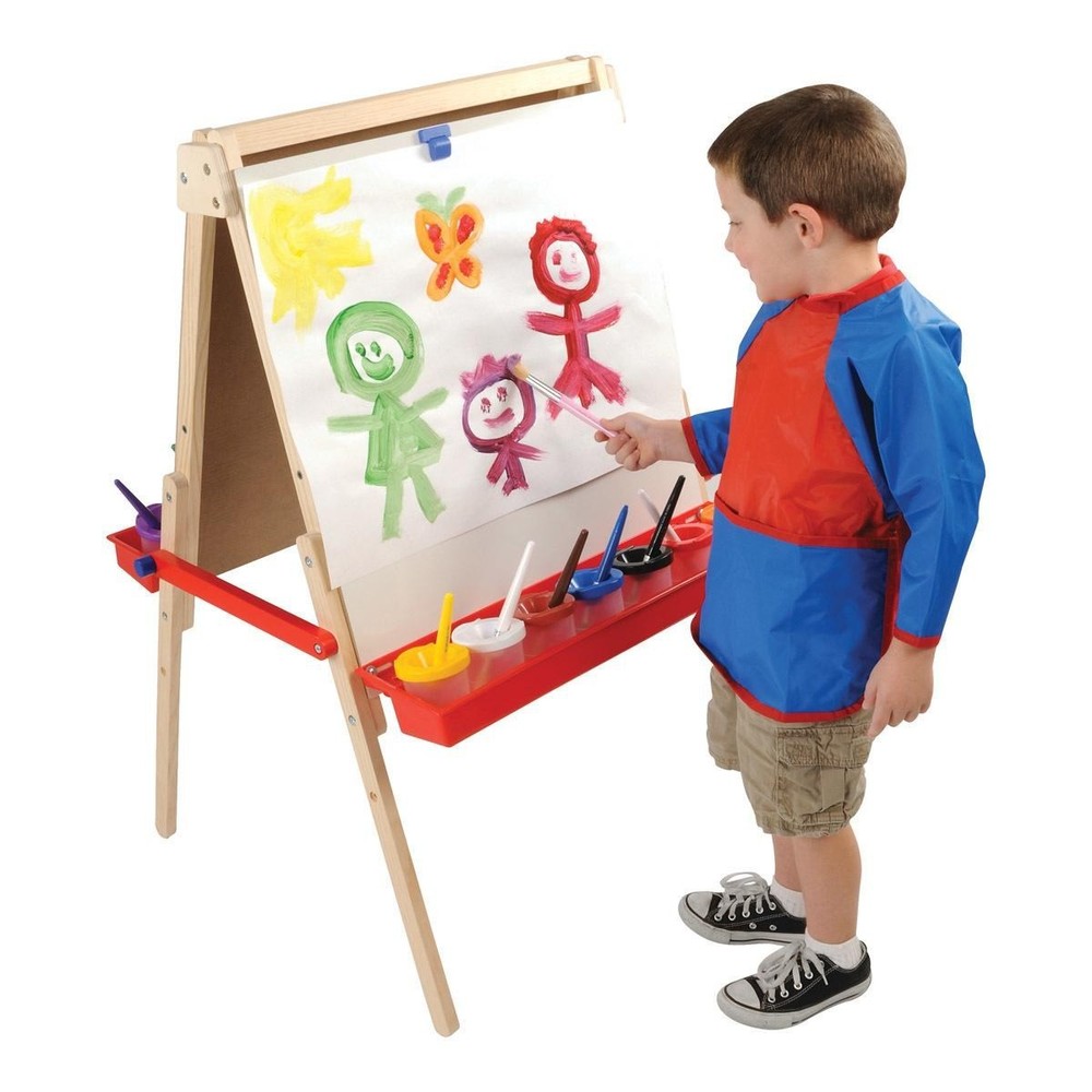 Kaplan Early Learning Floor Style Adjustable Height Art Easel