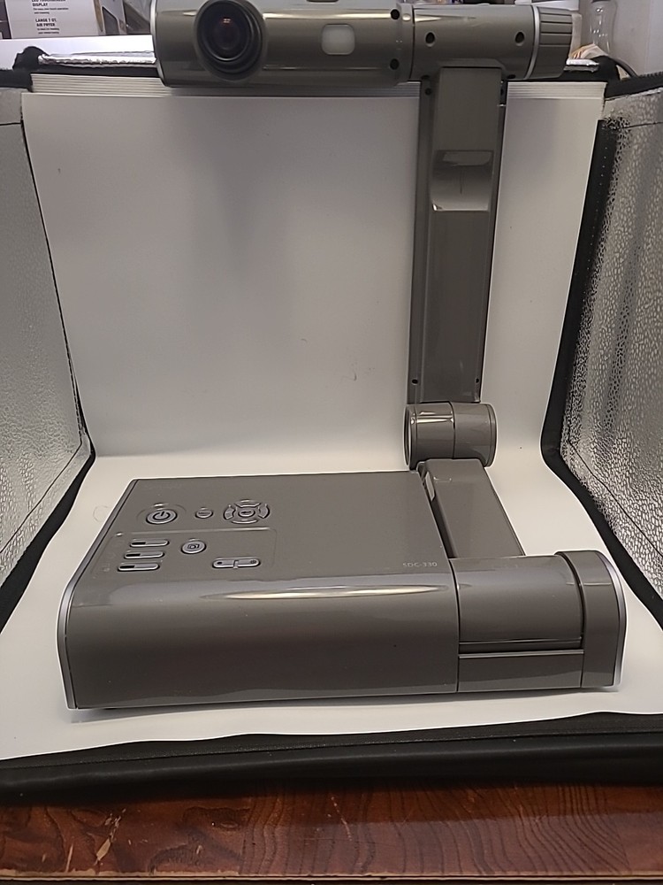 SMART Technologies SDC-330 Document Camera Unit with  power cord and vga cable