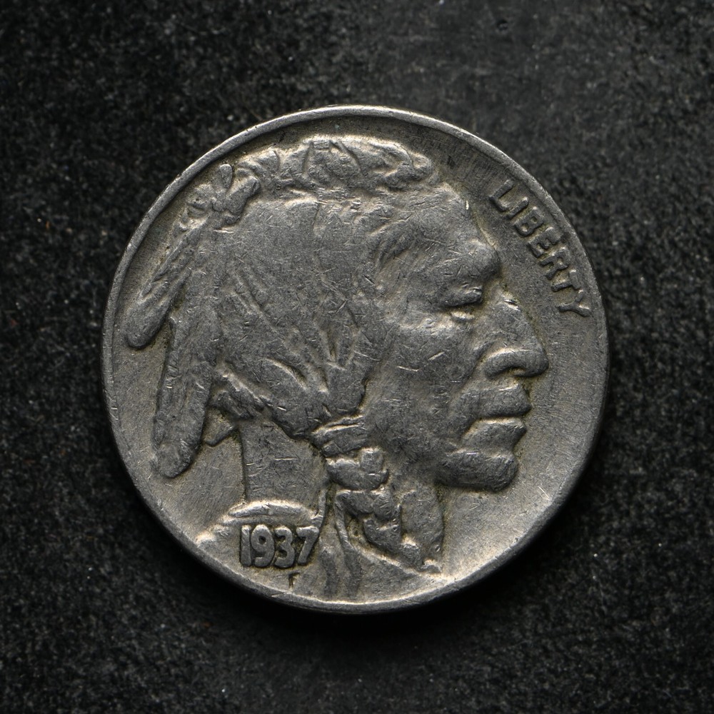 1937 Buffalo Nickel VF+  (bb16390)