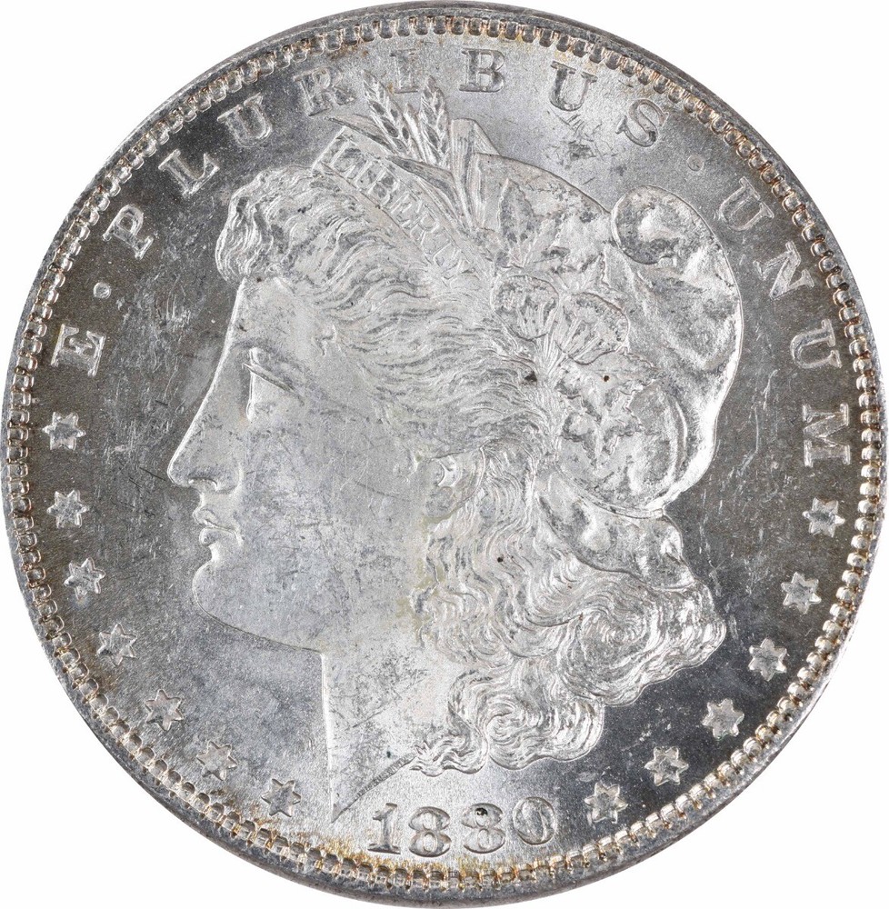 1880-O Morgan Silver Dollar BU Uncertified #1143