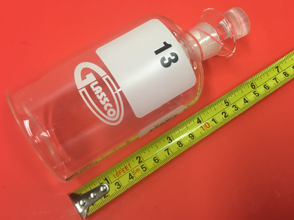 Glassco - #13 Glass Bottle - NEW