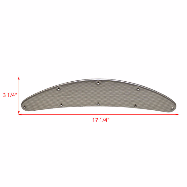 Rinker Boat Blank Accent Panel | 262 Gray Gold 206673
