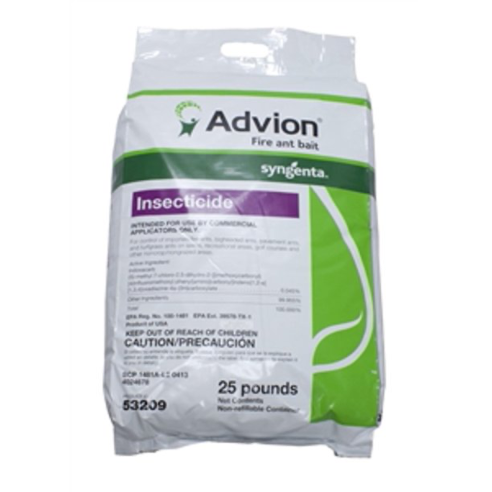 Syngenta Advion Fire Ant Bait 25 lb Bag