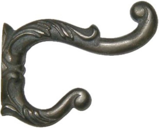 Victorian Style Cast Iron Single Coat Hook