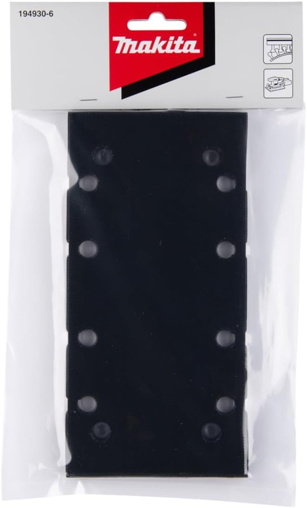 194930-6 3-5/8" X 7-1/4" Backing Pad, Hook & Loop