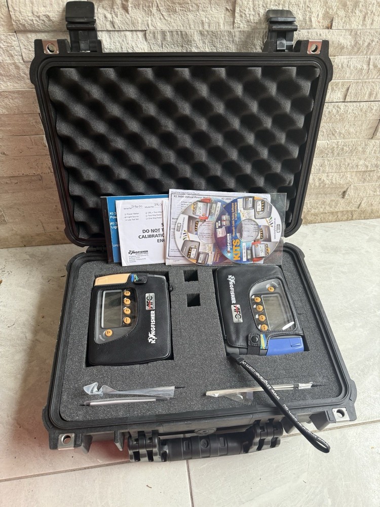 King Fisher KI 3812B Optical Light SourceWith KI 3600B Optical Power Meter