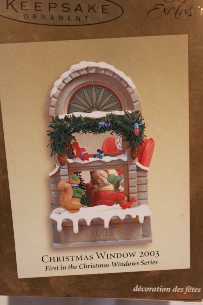 Christmas Windows, Hallmark Keepsake ornament, multiple years available