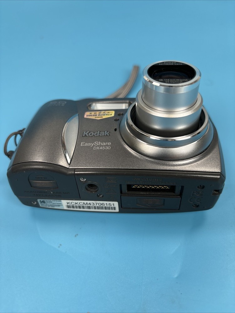 Kodak Easy Share DX4530 5.0MP Digital Camera With Charging Dock Tested Works