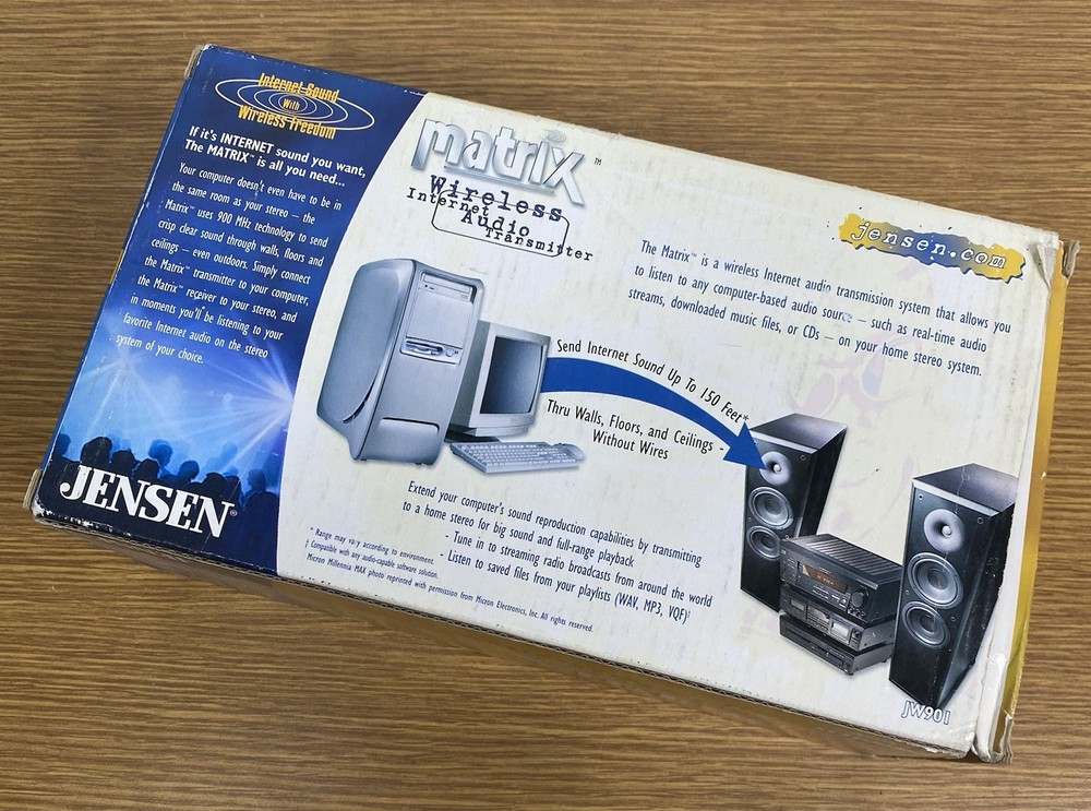 Jensen Matrix Audio Transmitter Receiver JW901