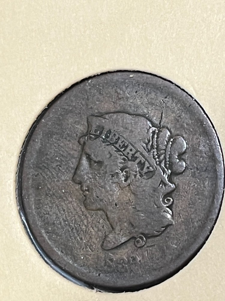 1839 Large Cent - Booby Head