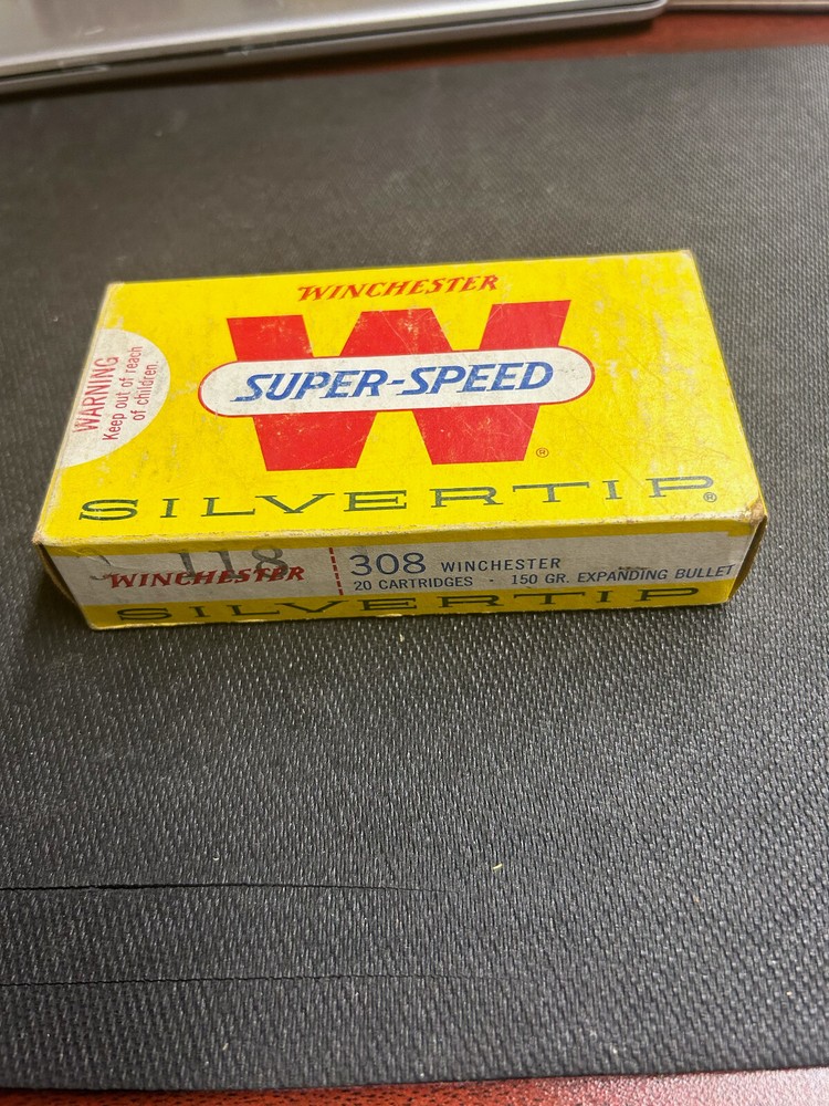 WINCHESTER 308 VINTAGE BOX