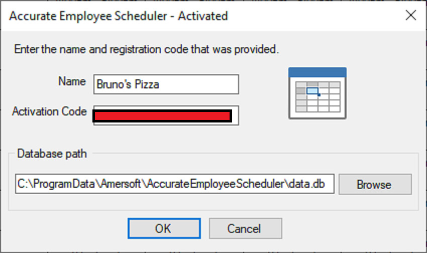 Employee Scheduler Software for Microsoft Windows PC Business Schedule Creator