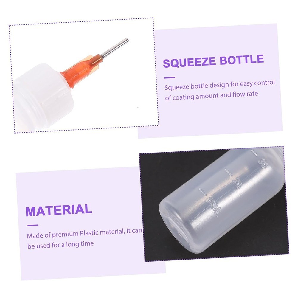 1 Set Customized Plastic Bottle Tool Slip Trailer Bottle Ceramic Glaze2412