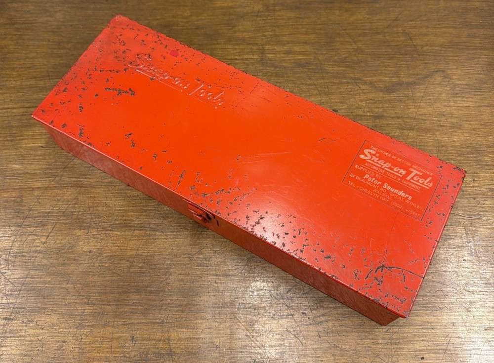 Vintage Snap On Tool Box - KRA-104 - 1974