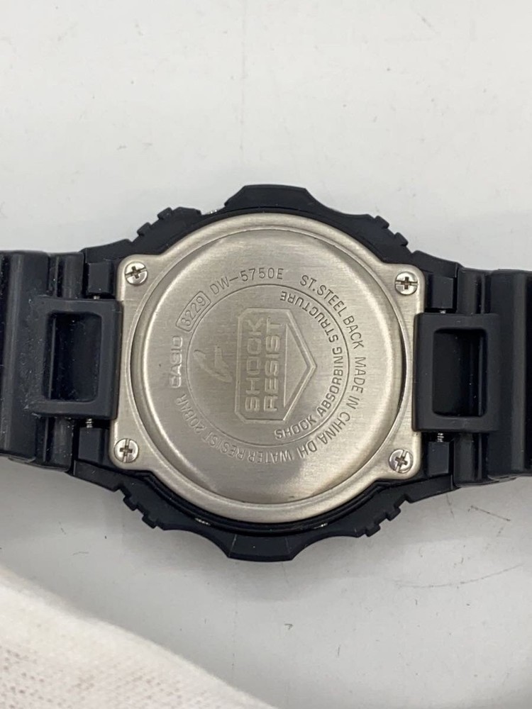 CASIO Quartz Watch G SHOCK Digital BLK BLK SS