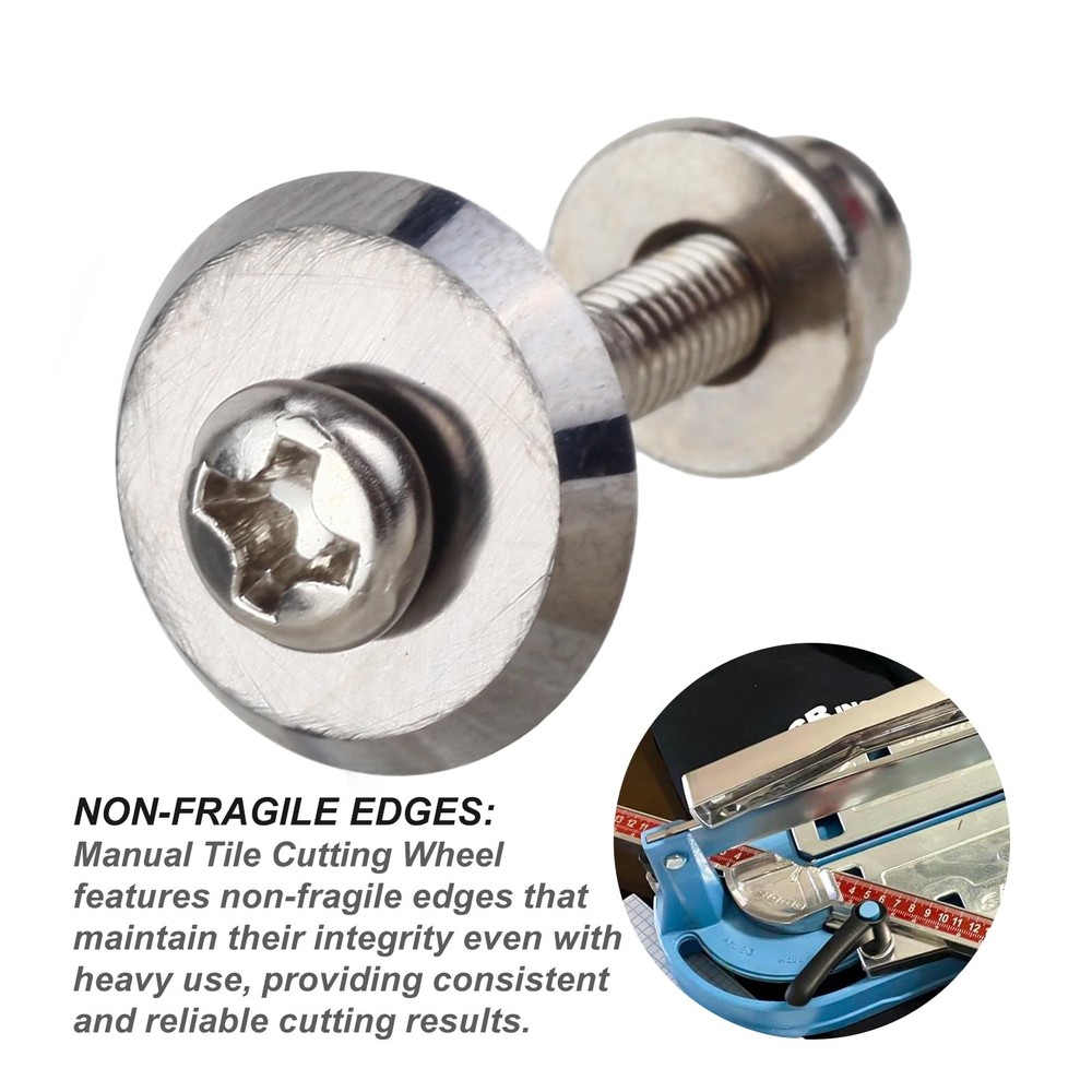 12mm Tile Cutter Scoring Wheel 14A for All Sigma Pull Handle Tile Cutters,Alloy