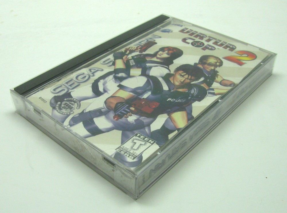 10x SEGA SATURN CIB GAME - CLEAR PLASTIC PROTECTIVE BOX PROTECTOR SLEEVE CASE