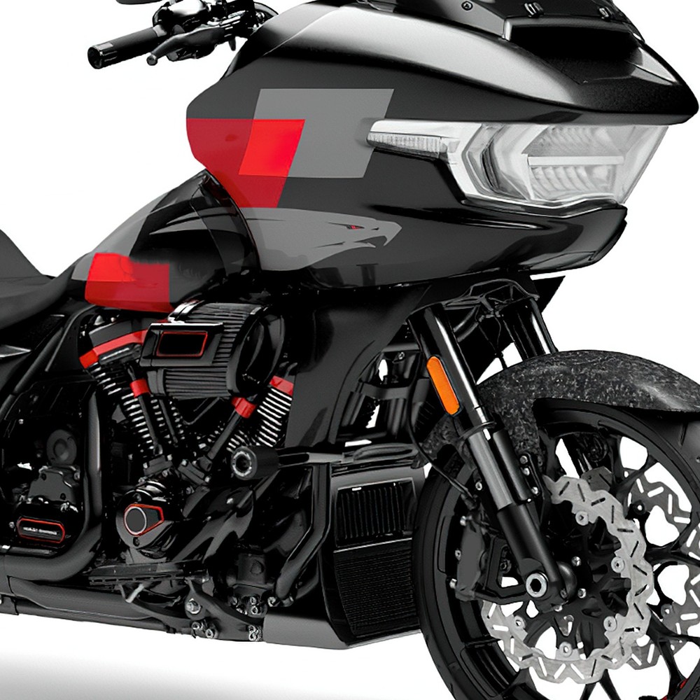 Side Panel Bracket Support Spoiler Fit For Harley Road Glide FLTRX 24-2026 2025