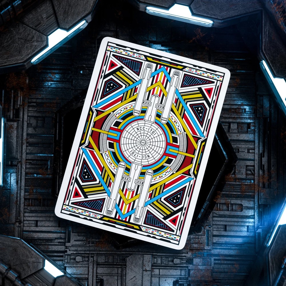 Star Trek Playing Cards Deck - Dark Version - Officially Licensed - New