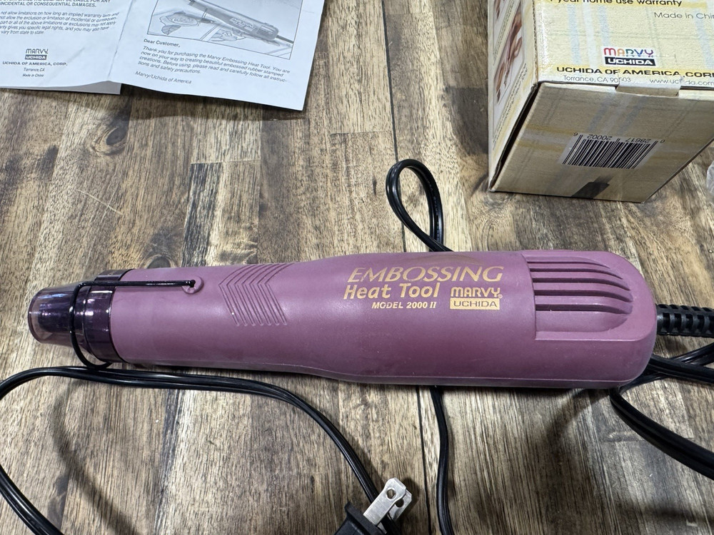 Marvy Uchida Embossing Heat Tool Model 2000 II