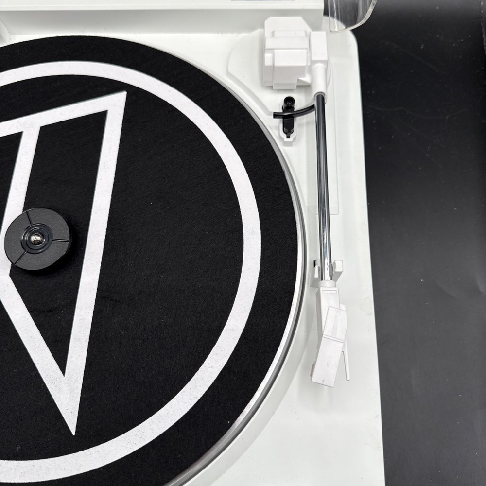 Audio-Technica AT-LP60-BT Automatic Bluetooth Turntable White Tested Working