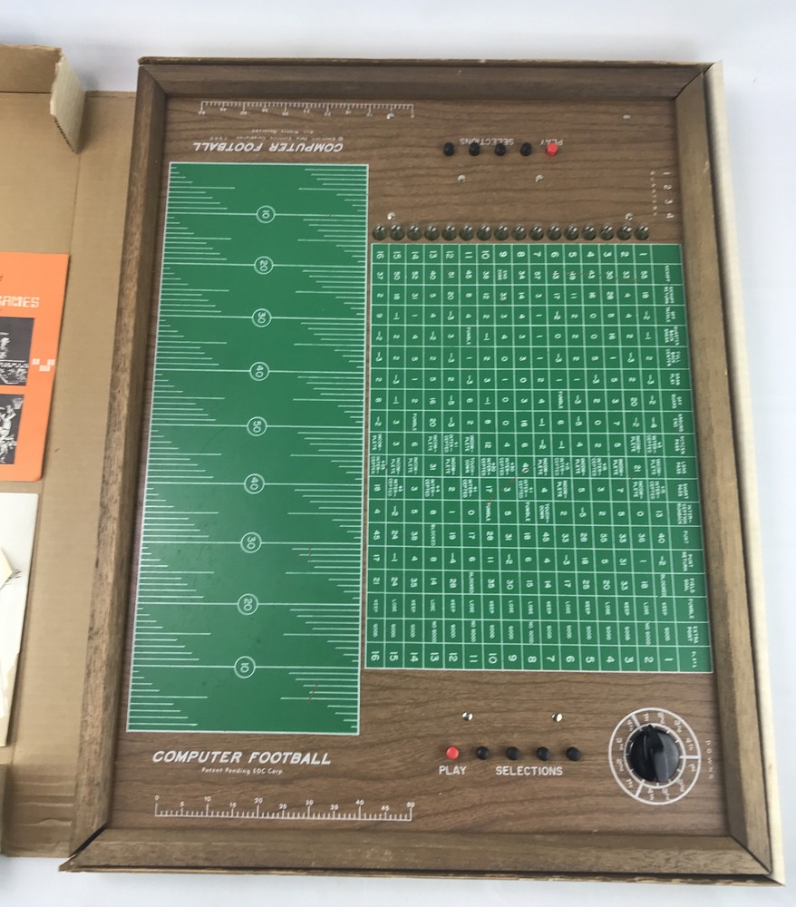 1969 Electronic Data Controls Computer Corp. Electronic Football Works HG1