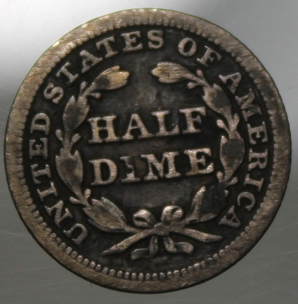 1841 Seated Liberty Half Dime - VG !!