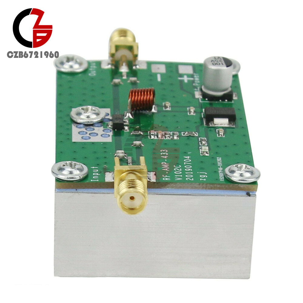 8W 433MHz Digital Power Amplifier Board RF HF High Frequency Amp Remote Control