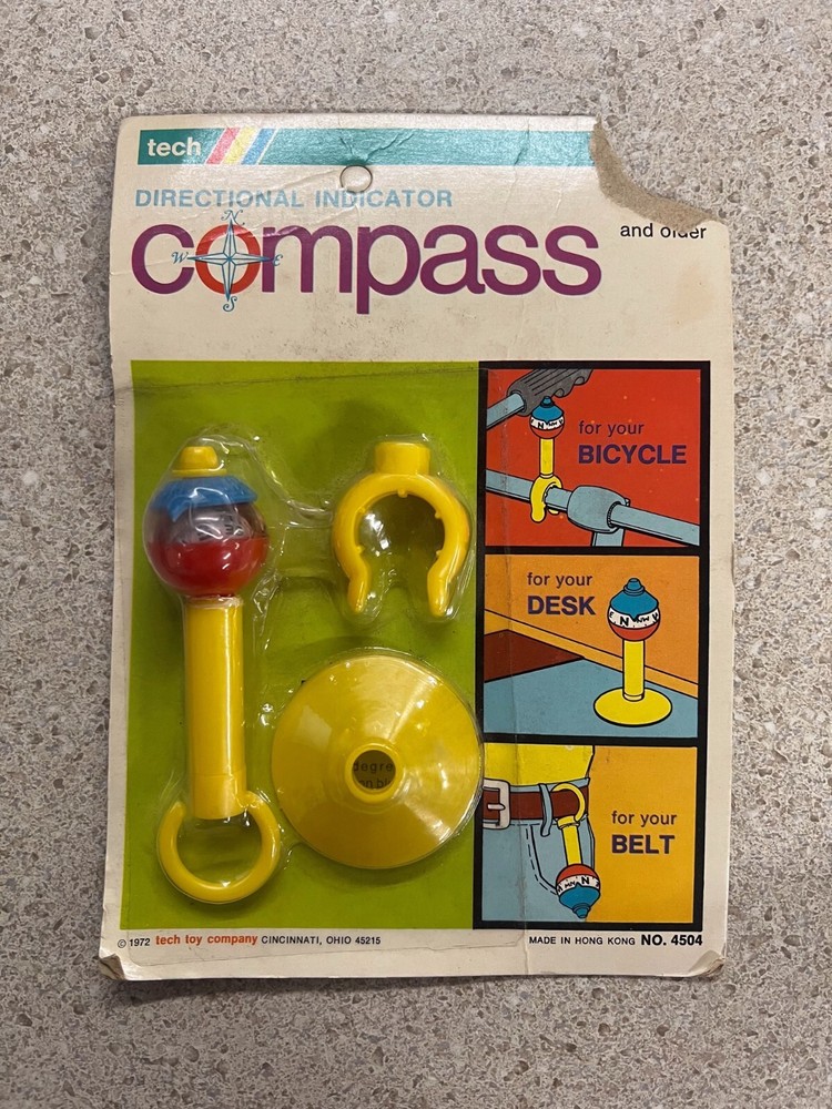 Tech Toy Company Directional Indicator Compass Toy New