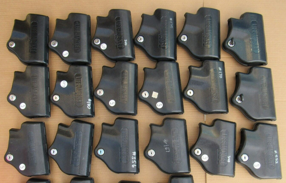 Lot of 18 Life Jacket Polycarbonate Gun Security