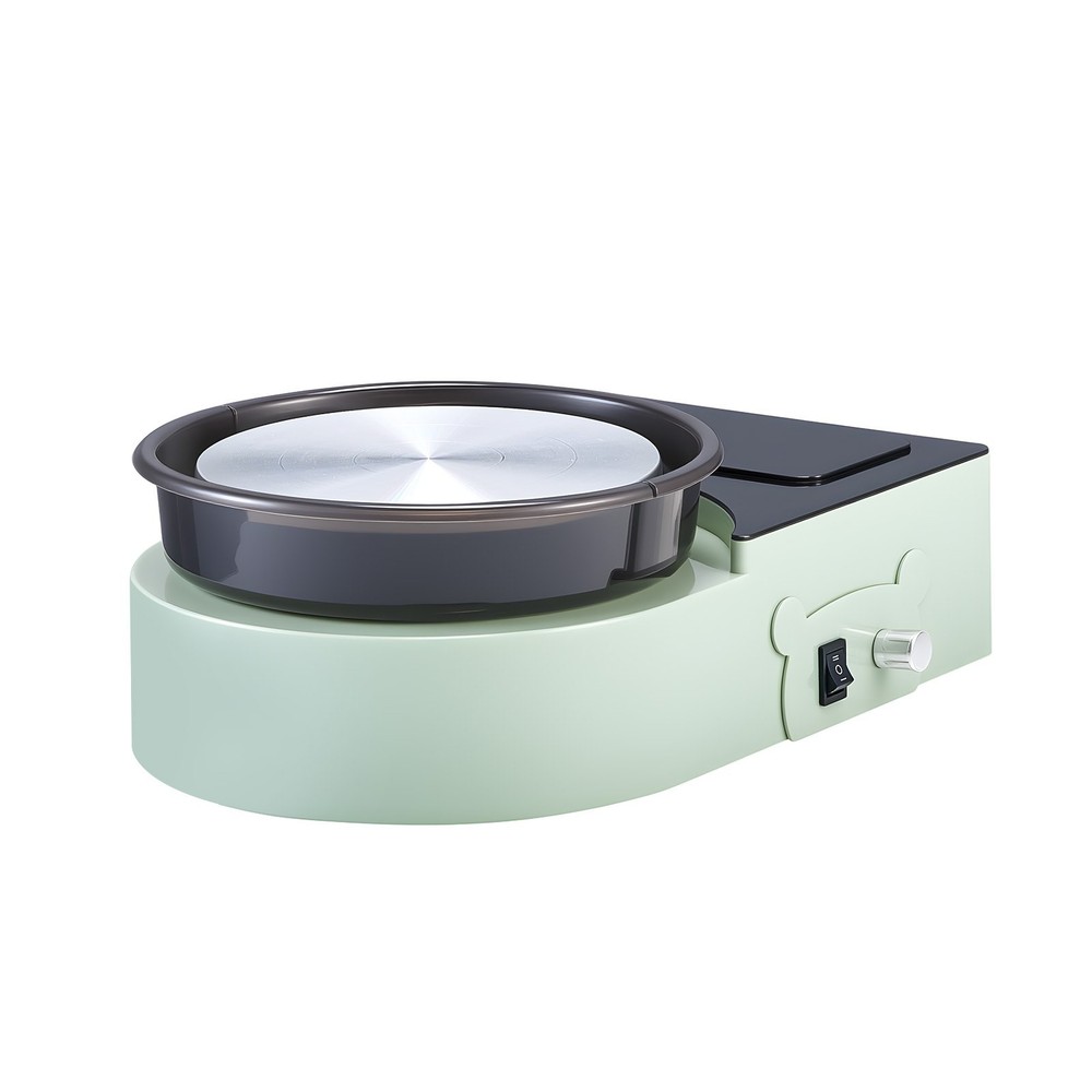 HOT/ Mini Pottery Wheel,6 inch Turntable,Forward and Reverse Rotation,Adjustabl