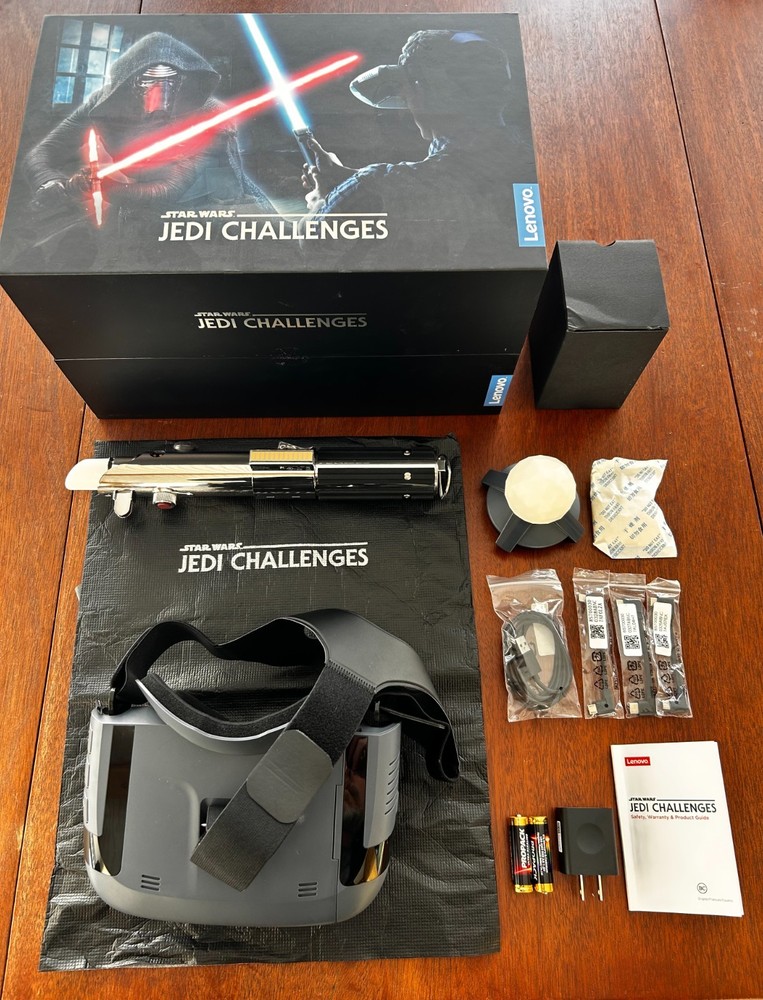Lenovo Star Wars Jedi Challenges Augmented Reality AR Game Complete in Box