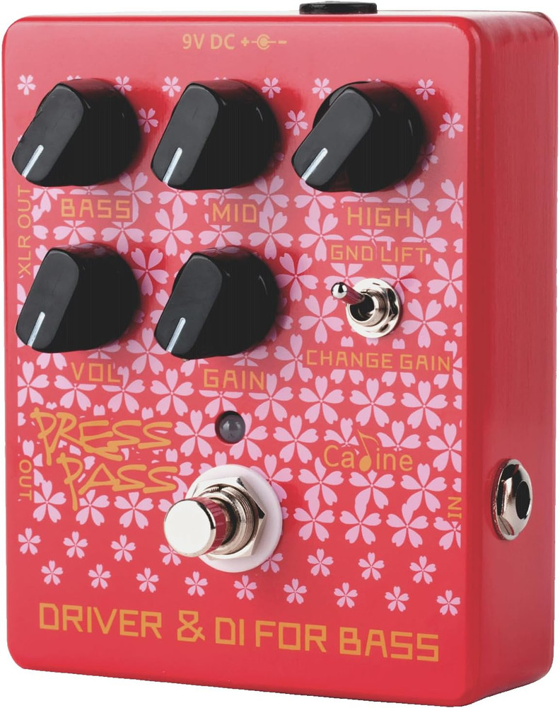 CP-59 Driver Bass Effect Pedal with Bass Amp DI Function