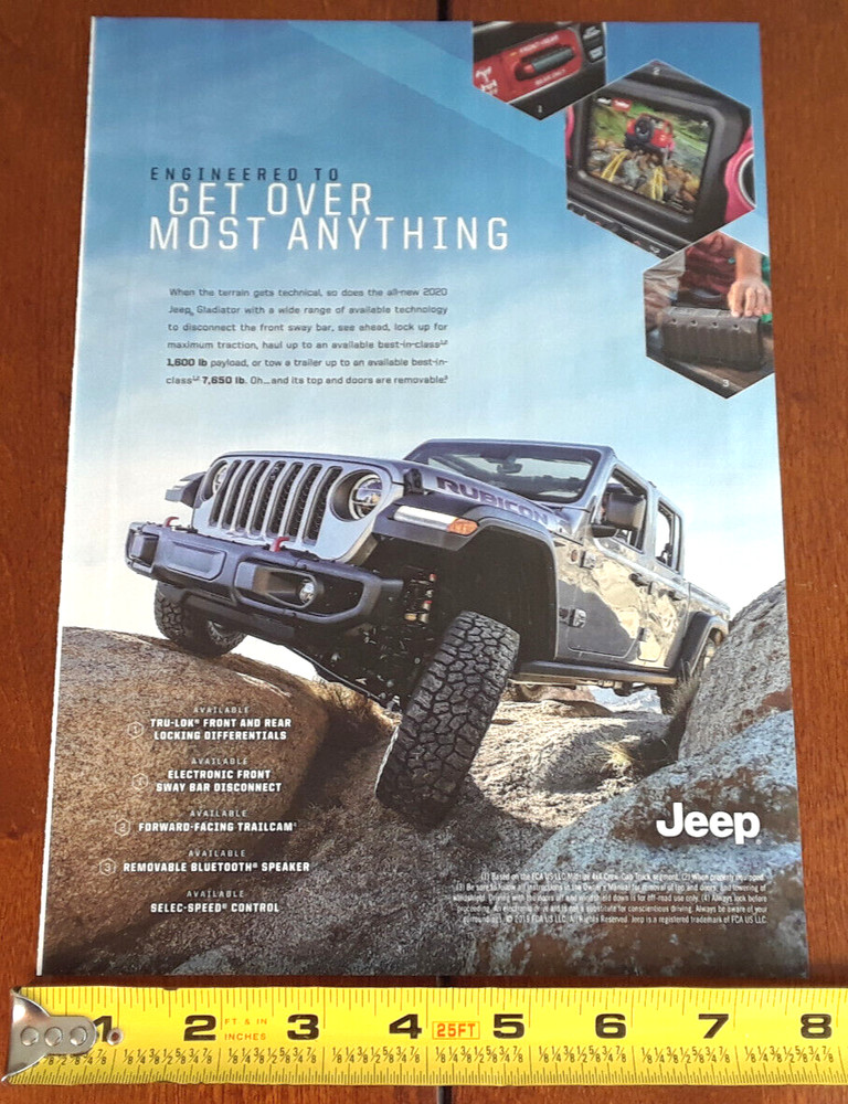 2020 JEEP GLADIATOR ORIGINAL AD