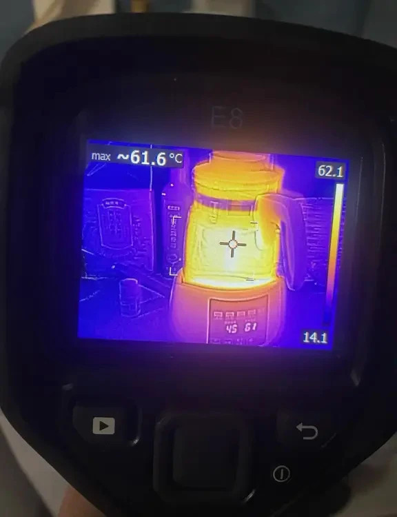 Flir E8 thermal imaging camera