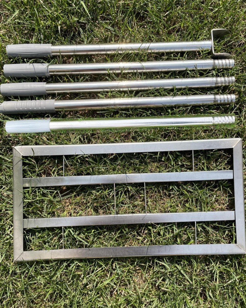 Updated 2-in-1 Lawn Leveling Rake, Lawn Leveler Tool with Double-sided Design,70