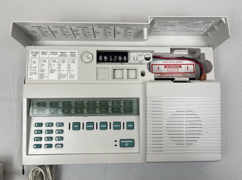 Linear SSD Security Residential Security System Receiver Hub Model DF-16 Tested