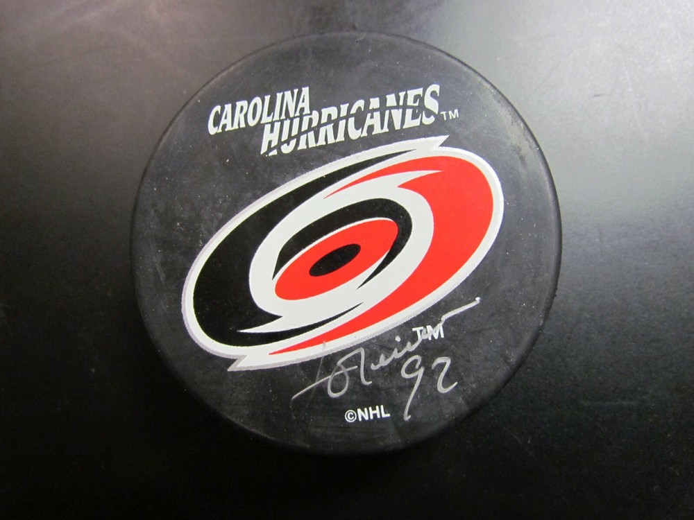 Jeff O'Neill Signed Hurricanes HOCKEY PUCK