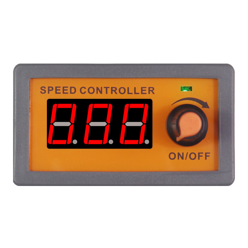PWM DC 5-30V 5A Brushless Motor Fan Speed Controller Switch Digital Display