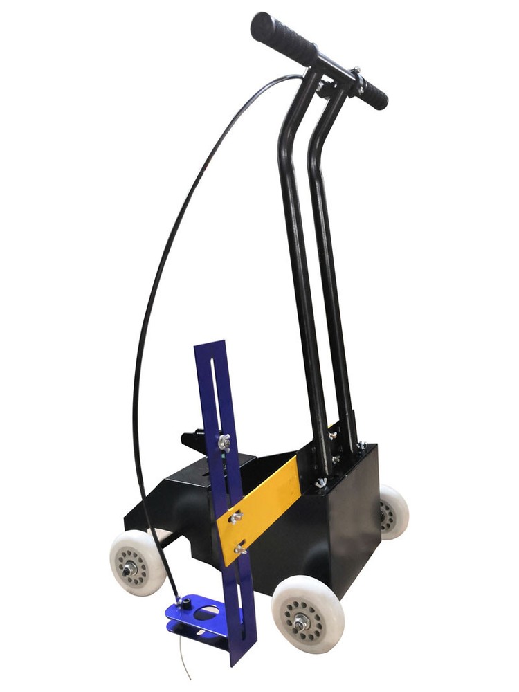 Paint Line Striping Machine Paint Parking Sprayer with Double Handle and Casters