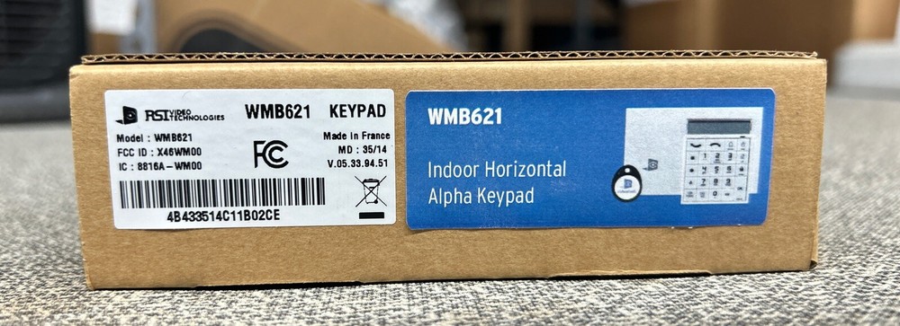 New RSI WMB621  Keypad With Badge Reader