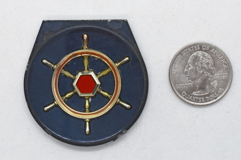 Original 1956 Packard Clipper Sail Panel Emblem - Vintage and Excellent