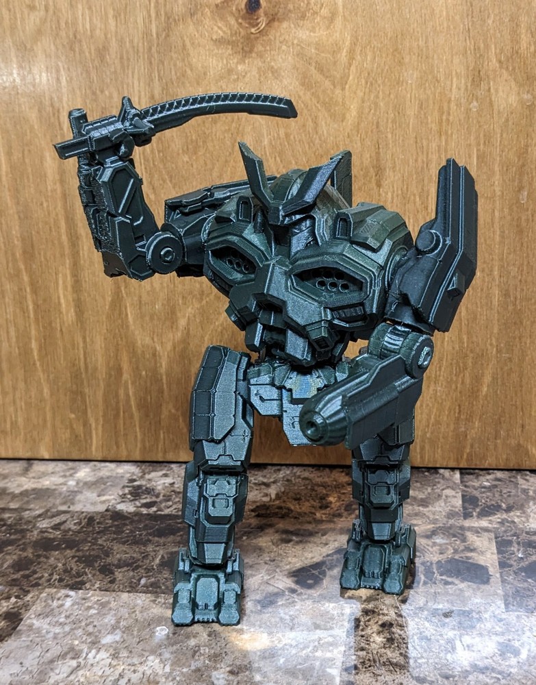 Mech Figure - Hatomoto Chi (Samurai Variant) 7" Size, Articulated