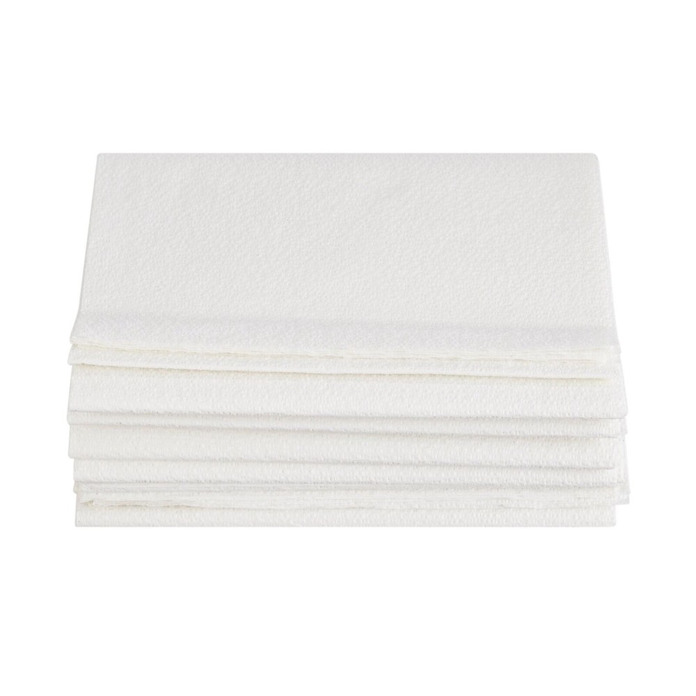 100 Ct. General Purpose Drape Exam Drape Sheet 40 W X 60 L White Tissue 70301N