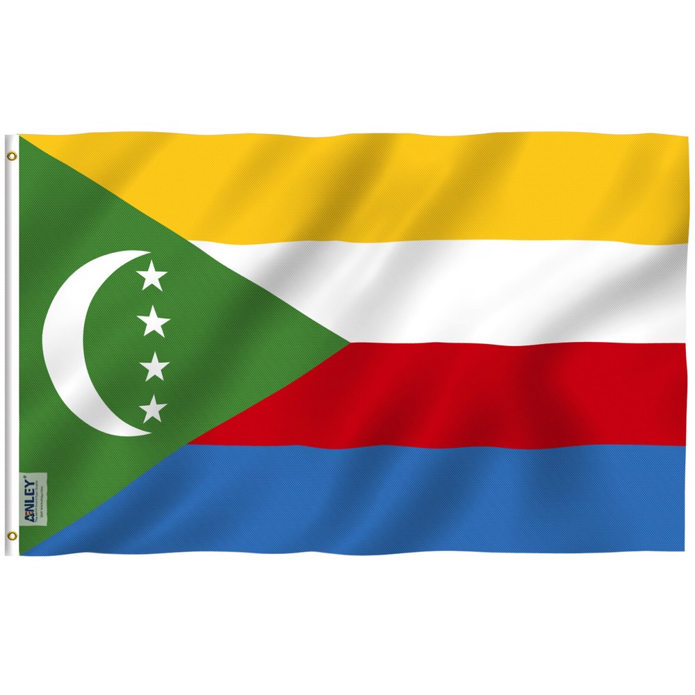 Anley Fly Breeze 3x5 Foot Comoros Flag - Comorian Flags Polyester