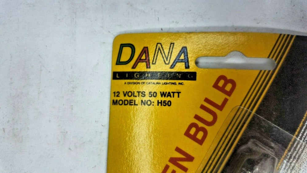 Dana Replacement Halogen Bulb H50 50 Watt 12 Volts