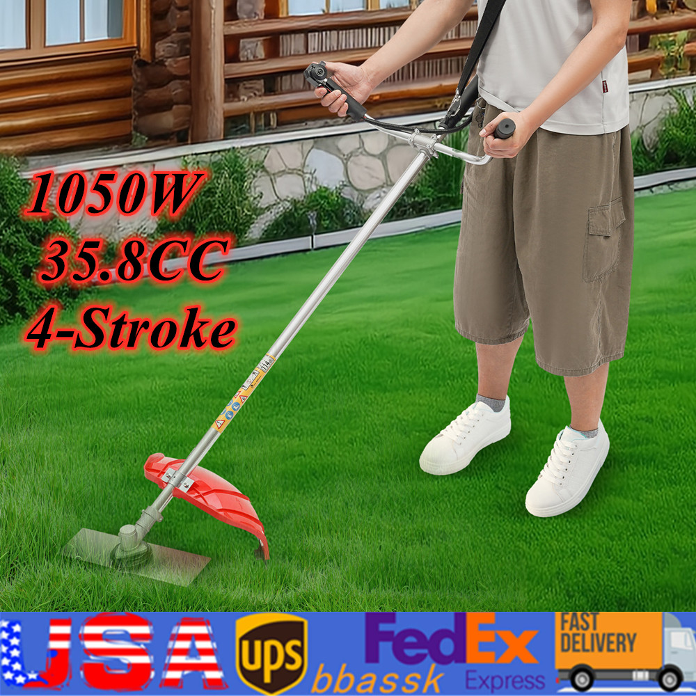 38.3CC 4-stroke Weed Wacker Gas Powered 4-Cycle Brush Cutter Weed Eater