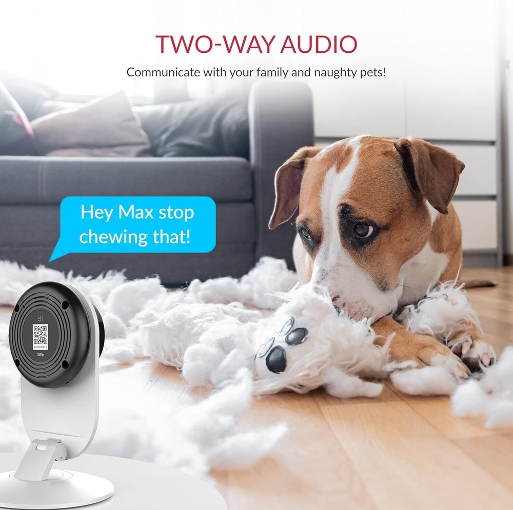 YI Pro 4pc Home Camera 2K Wireless IP Security Surveillance System Night Vision